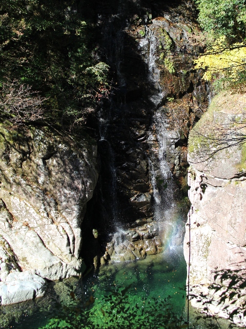三段峡の滝