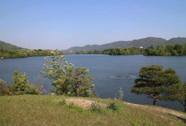 三永水源地のダム湖