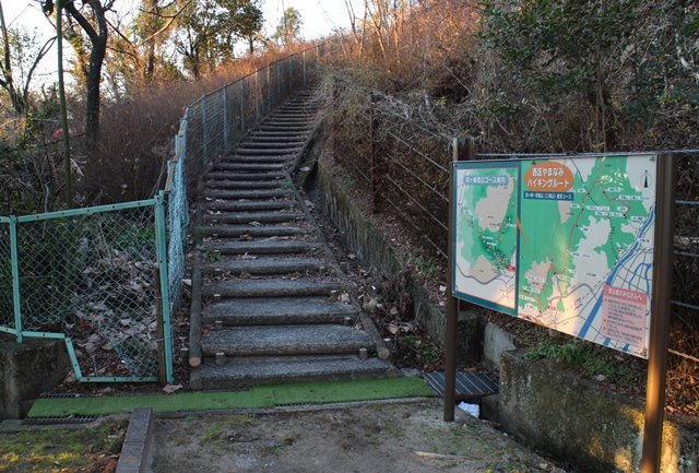 鈴が峰公園、登山道