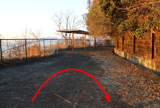 Uターンして更に上に登る