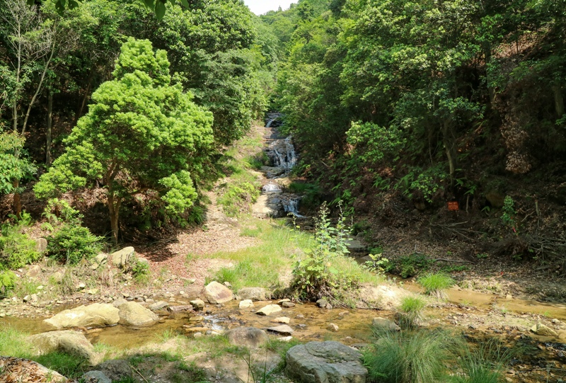 水分峡、草摺の滝（くさずりのたき）