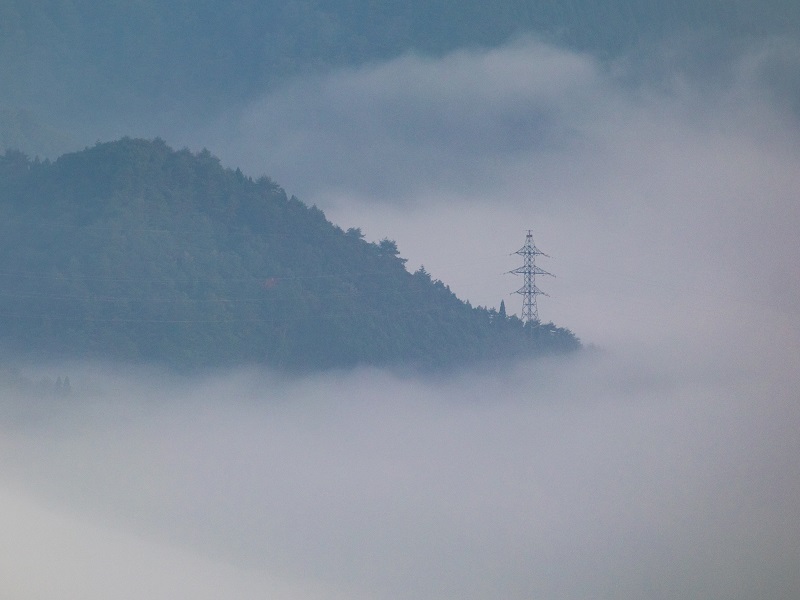 吉和展望台の雲海（広島県廿日市市吉和）